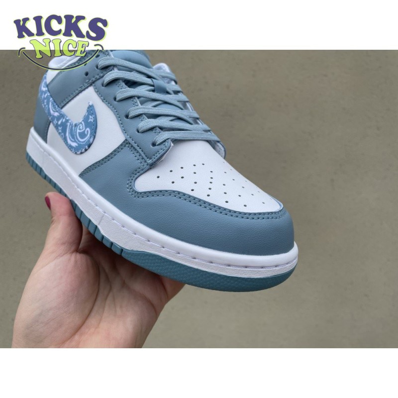 Nike Dunk Low Essential Paisley Pack Worn Blue Size 40-47.5 Nike Dunk Low Essential Paisley Pack Worn Blue Size 40-47.5