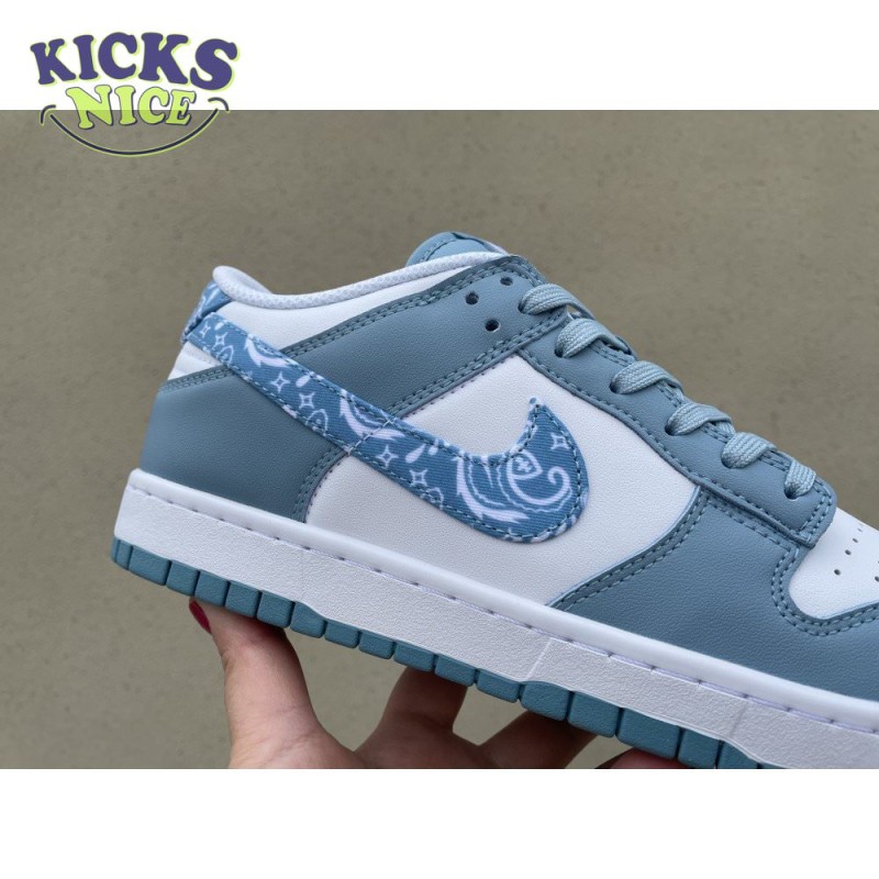 Nike Dunk Low Essential Paisley Pack Worn Blue Size 40-47.5 Nike Dunk Low Essential Paisley Pack Worn Blue Size 40-47.5