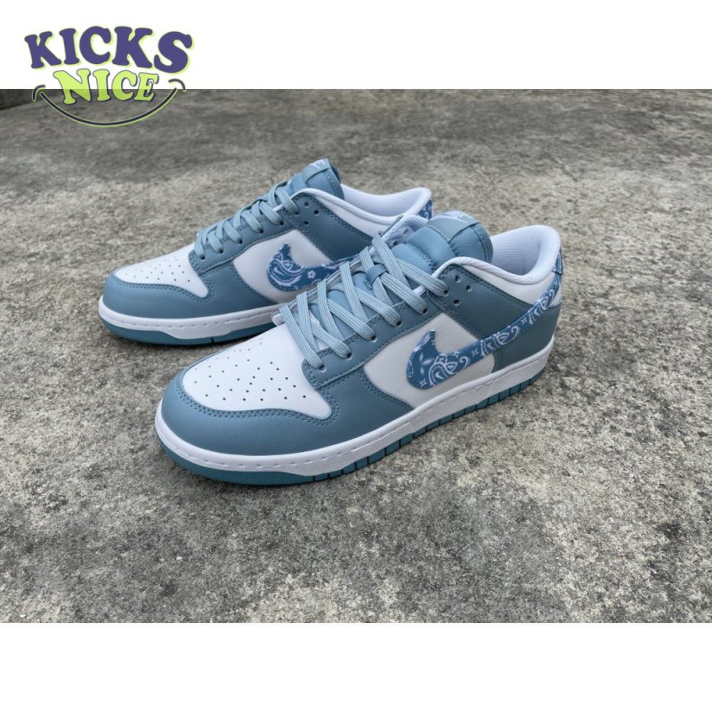Nike Dunk Low Essential Paisley Pack Worn Blue Size 40-47.5 Nike Dunk Low Essential Paisley Pack Worn Blue Size 40-47.5