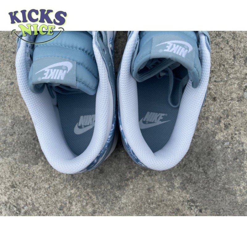 Nike Dunk Low Essential Paisley Pack Worn Blue Size 40-47.5 Nike Dunk Low Essential Paisley Pack Worn Blue Size 40-47.5