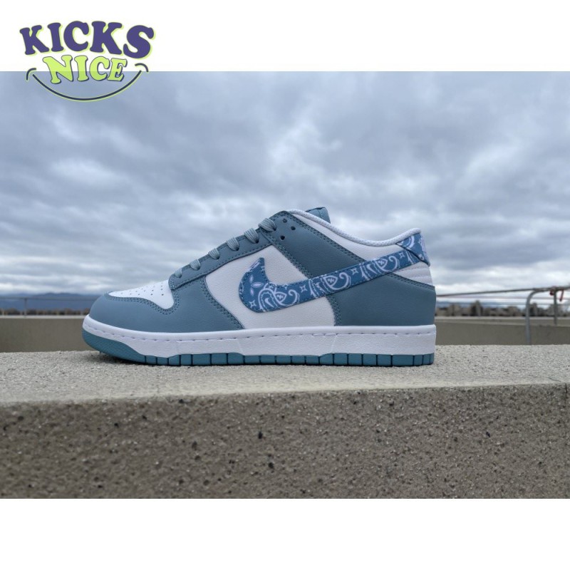 Nike Dunk Low Essential Paisley Pack Worn Blue Size 40-47.5 Nike Dunk Low Essential Paisley Pack Worn Blue Size 40-47.5