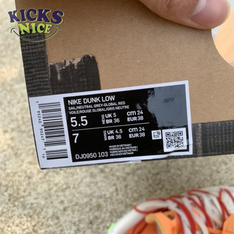 Nike Dunk Low Off-White Lot 40 Size 36-47.5 Nike Dunk Low Off-White Lot 40 Size 36-47.5