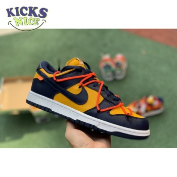 Off-White x Dunk Low 'University Gold' Size 36-46 Off-White x Dunk Low 'University Gold' Size 36-46