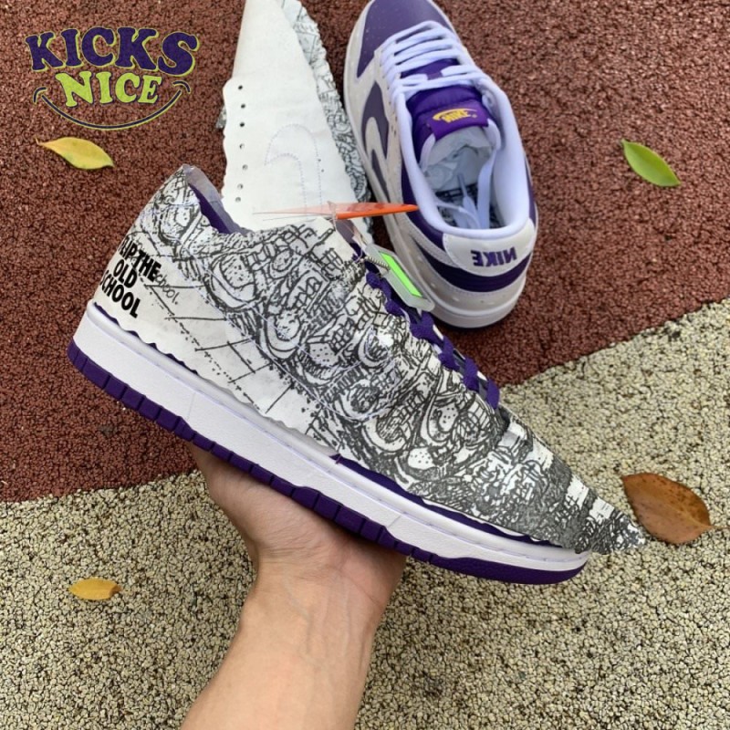 Wmns Dunk Low 'Flip The Old School' Size 40-47.5 Wmns Dunk Low 'Flip The Old School' Size 40-47.5