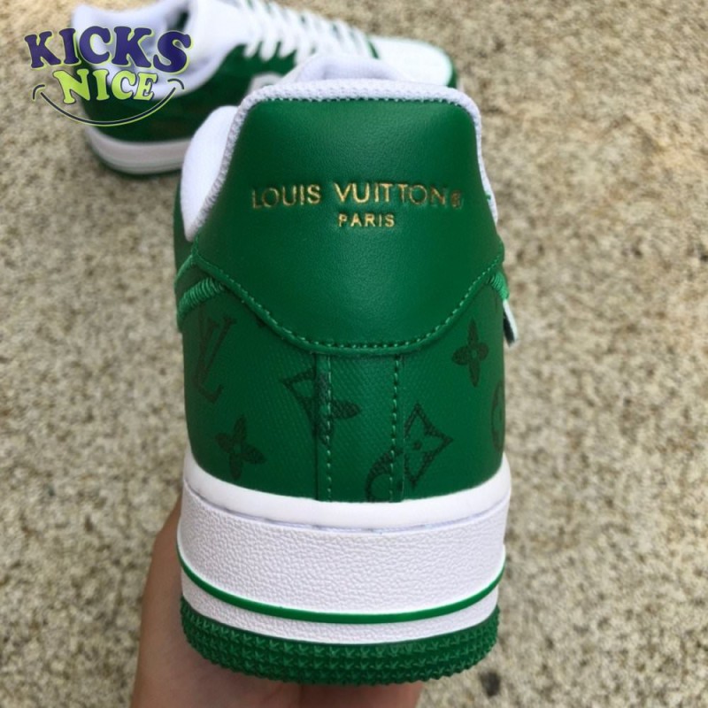 Nike Air Force 1 Low By Virgil Abloh White Green Nike Air Force 1 Low By Virgil Abloh White Green