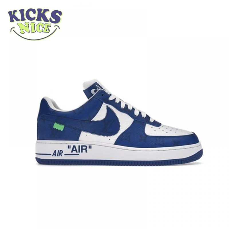 Nike Air Force 1 Low By Virgil Abloh White Royal Nike Air Force 1 Low By Virgil Abloh White Royal
