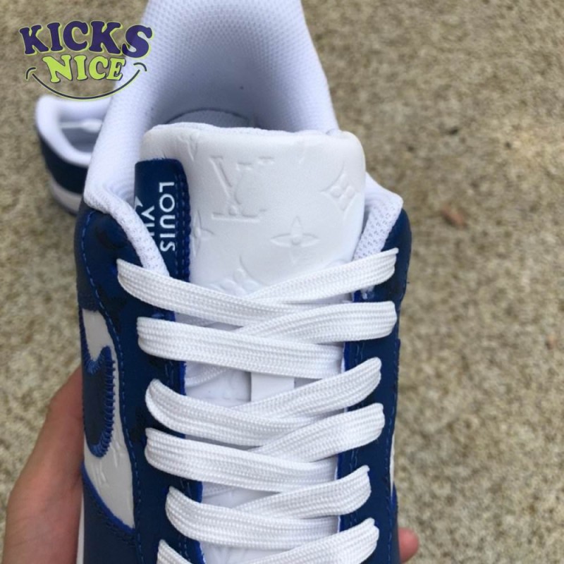 Nike Air Force 1 Low By Virgil Abloh White Royal Nike Air Force 1 Low By Virgil Abloh White Royal