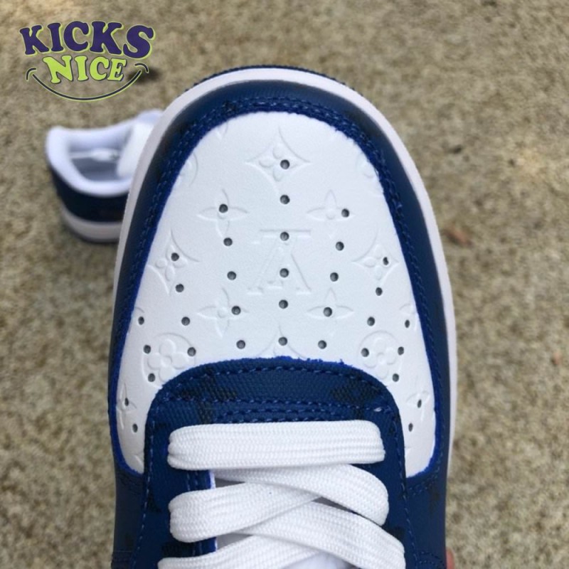 Nike Air Force 1 Low By Virgil Abloh White Royal Nike Air Force 1 Low By Virgil Abloh White Royal