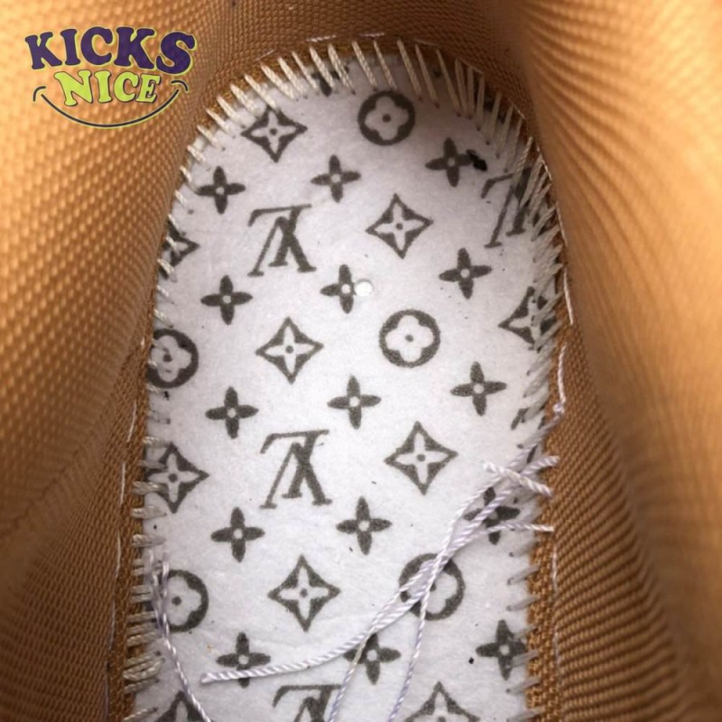 Nike Air Force 1 Low Monogram Brown Damier Azur Nike Air Force 1 Low Monogram Brown Damier Azur