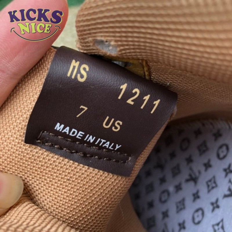 Nike Air Force 1 Low Monogram Brown Damier Azur Nike Air Force 1 Low Monogram Brown Damier Azur