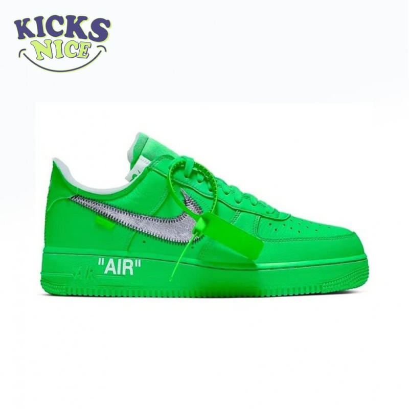 Nike Air Force 1 Low Off-White Light Green Spark Size 36-47.5 Nike Air Force 1 Low Off-White Light Green Spark Size 36-47.5