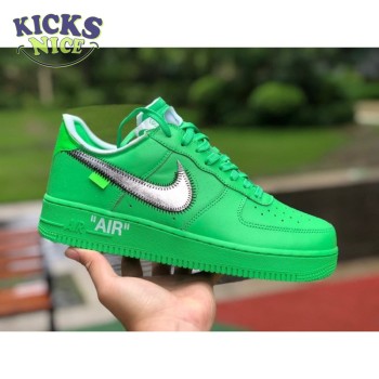 Nike Air Force 1 Low Off-White Light Green Spark Size 36-47.5 Nike Air Force 1 Low Off-White Light Green Spark Size 36-47.5