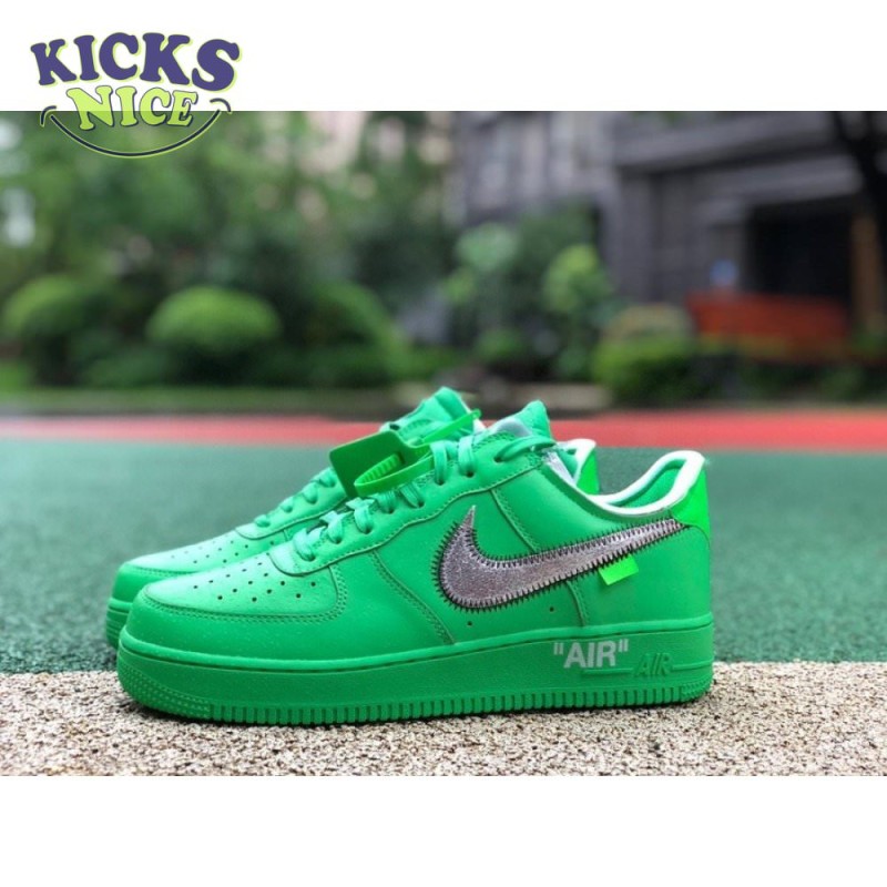 Nike Air Force 1 Low Off-White Light Green Spark Size 36-47.5 Nike Air Force 1 Low Off-White Light Green Spark Size 36-47.5