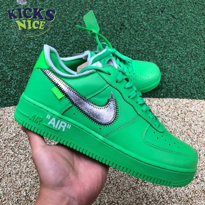 Nike Air Force 1 Low Off-White Light Green Spark Size 36-47.5 Nike Air Force 1 Low Off-White Light Green Spark Size 36-47.5