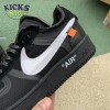 Off-White x Air Force 1 Low 'Black' Size 40-47.5 Off-White x Air Force 1 Low 'Black' Size 40-47.5