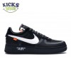 Off-White x Air Force 1 Low 'Black' Size 40-47.5 Off-White x Air Force 1 Low 'Black' Size 40-47.5