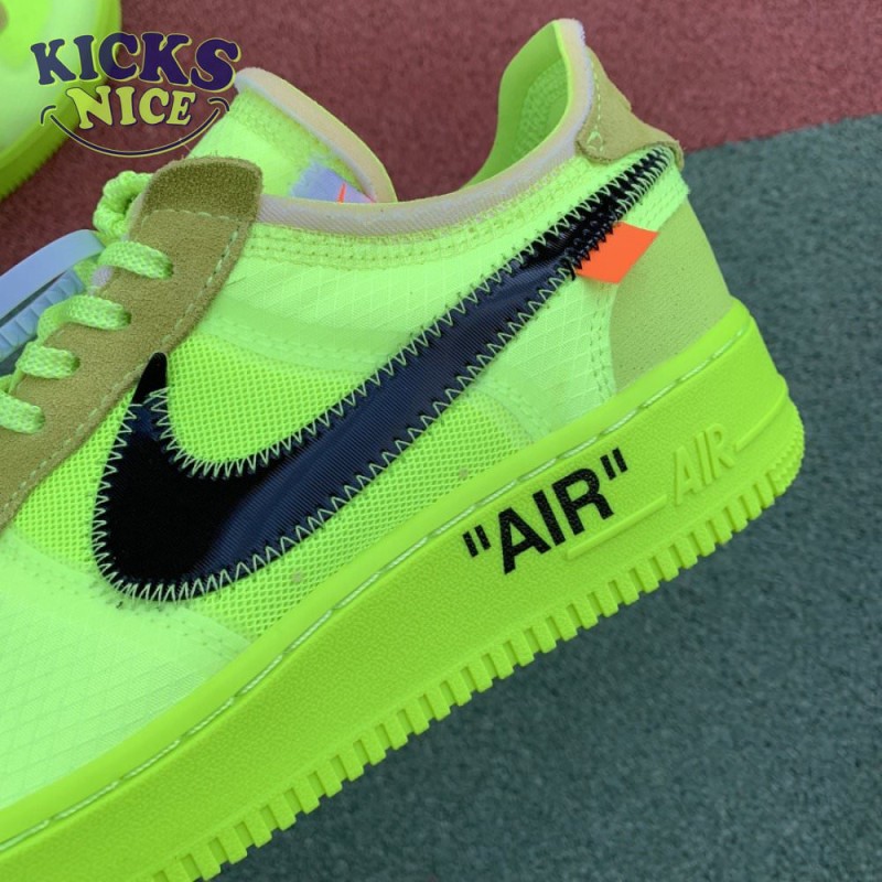 Off-White x Air Force 1 Low 'Volt' Size 36-46 Off-White x Air Force 1 Low 'Volt' Size 36-46
