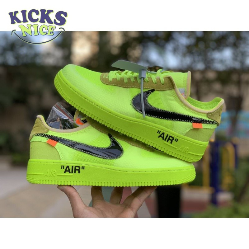 Off-White x Air Force 1 Low 'Volt' Size 36-46 Off-White x Air Force 1 Low 'Volt' Size 36-46