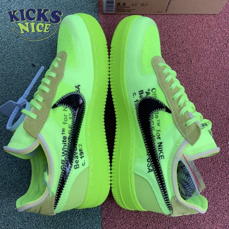 Off-White x Air Force 1 Low 'Volt' Size 36-46 Off-White x Air Force 1 Low 'Volt' Size 36-46