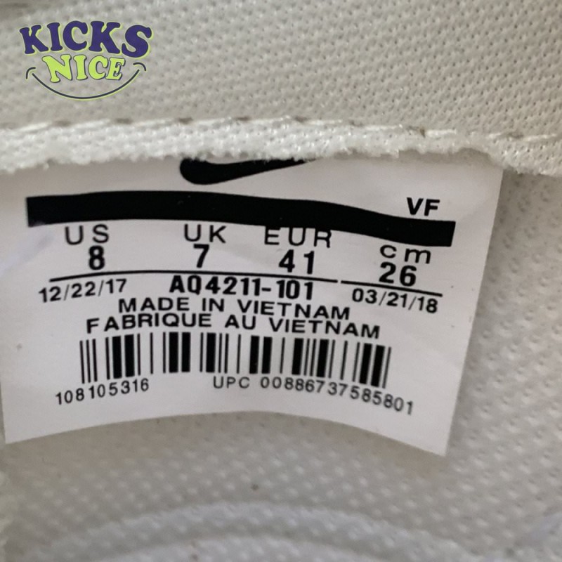 Travis Scott x Air Force 1 'Sail' Size 36-46 Travis Scott x Air Force 1 'Sail' Size 36-46