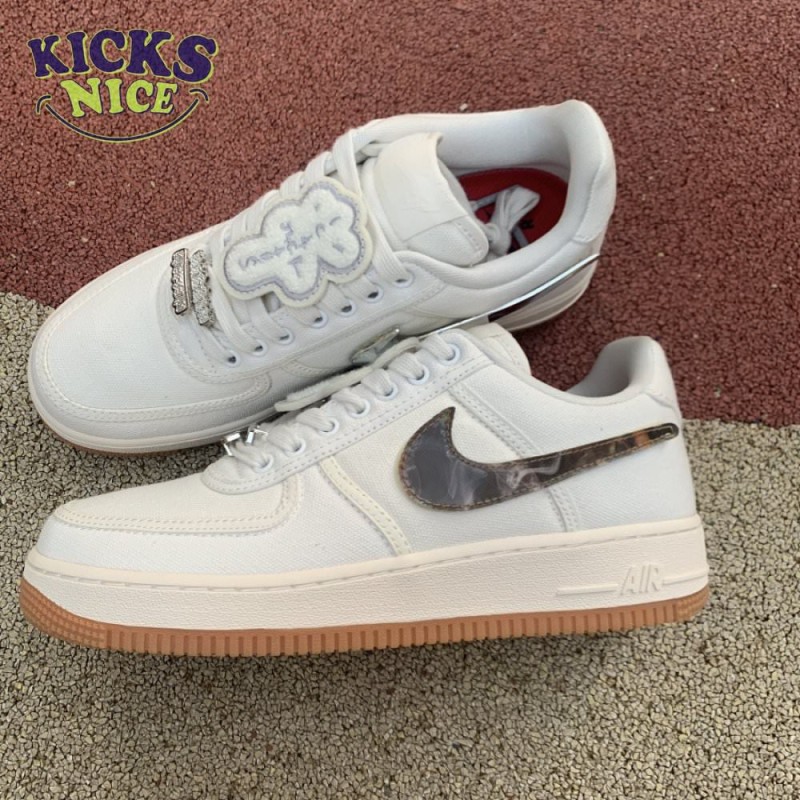 Travis Scott x Air Force 1 'Sail' Size 36-46 Travis Scott x Air Force 1 'Sail' Size 36-46