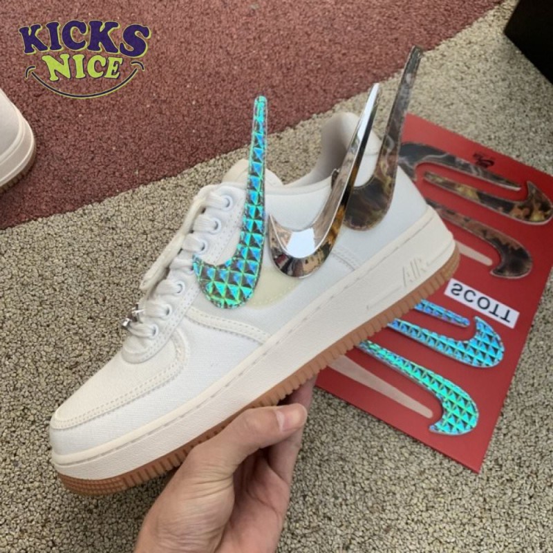 Travis Scott x Air Force 1 'Sail' Size 36-46 Travis Scott x Air Force 1 'Sail' Size 36-46
