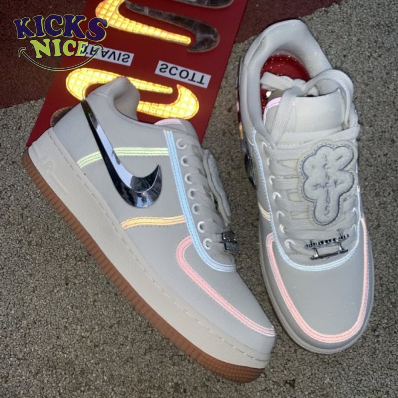 Travis Scott x Air Force 1 'Sail' Size 36-46 Travis Scott x Air Force 1 'Sail' Size 36-46