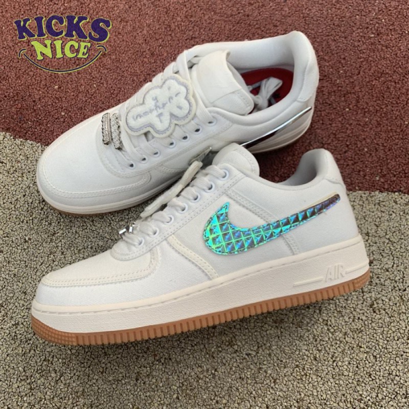 Travis Scott x Air Force 1 'Sail' Size 36-46 Travis Scott x Air Force 1 'Sail' Size 36-46