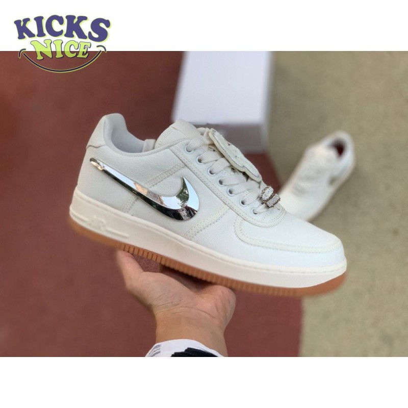 Travis Scott x Air Force 1 'Sail' Size 36-46 Travis Scott x Air Force 1 'Sail' Size 36-46