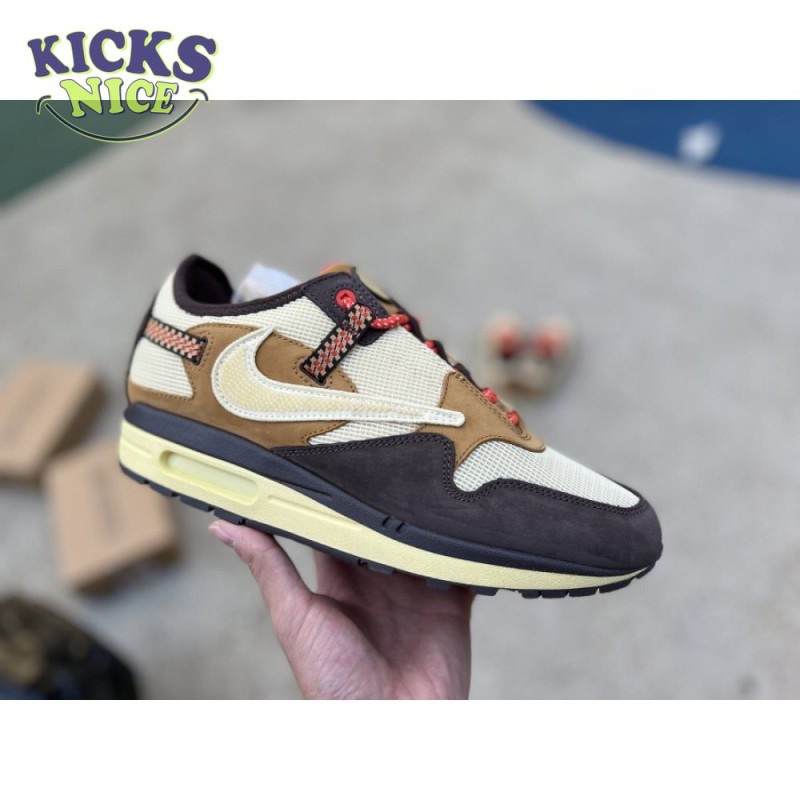 Nike Air Max 1 Travis Scott Cactus Jack Baroque Brown Size 36-47.5 Nike Air Max 1 Travis Scott Cactus Jack Baroque Brown Size 36-47.5
