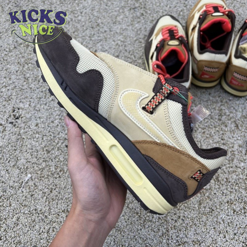 Nike Air Max 1 Travis Scott Cactus Jack Baroque Brown Size 36-47.5 Nike Air Max 1 Travis Scott Cactus Jack Baroque Brown Size 36-47.5