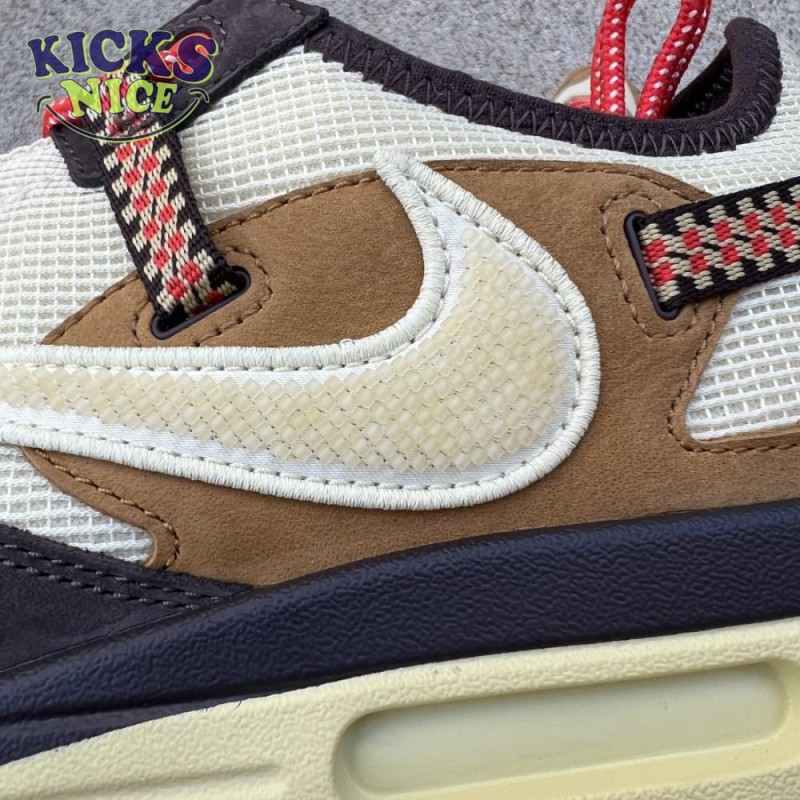 Nike Air Max 1 Travis Scott Cactus Jack Baroque Brown Size 36-47.5 Nike Air Max 1 Travis Scott Cactus Jack Baroque Brown Size 36-47.5