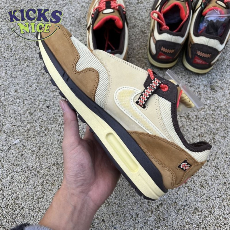 Nike Air Max 1 Travis Scott Cactus Jack Baroque Brown Size 36-47.5 Nike Air Max 1 Travis Scott Cactus Jack Baroque Brown Size 36-47.5