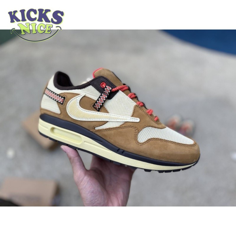 Nike Air Max 1 Travis Scott Cactus Jack Baroque Brown Size 36-47.5 Nike Air Max 1 Travis Scott Cactus Jack Baroque Brown Size 36-47.5