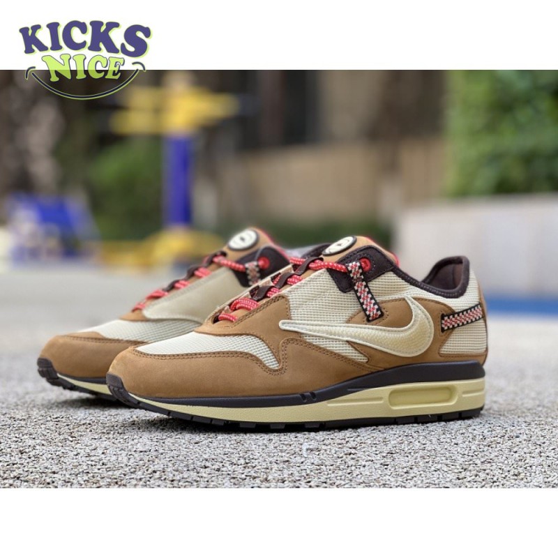 Nike Air Max 1 Travis Scott Cactus Jack Baroque Brown Size 36-47.5 Nike Air Max 1 Travis Scott Cactus Jack Baroque Brown Size 36-47.5