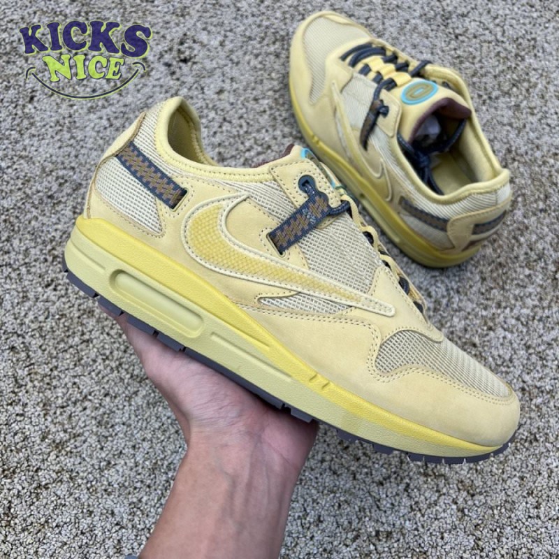 Nike Air Max 1 Travis Scott Cactus Jack Saturn Gold Size 36-47.5 Nike Air Max 1 Travis Scott Cactus Jack Saturn Gold Size 36-47.5