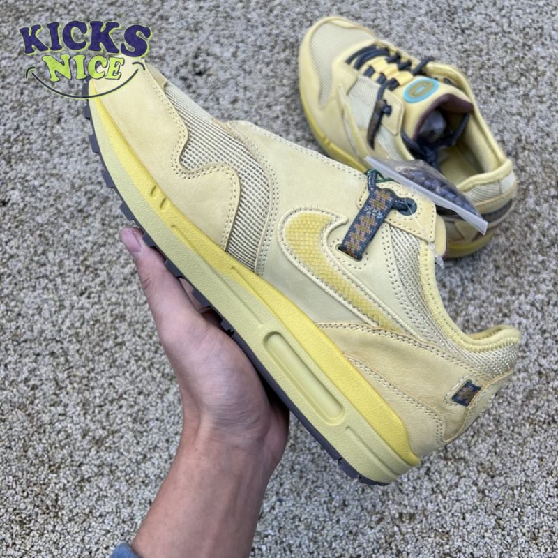 Nike Air Max 1 Travis Scott Cactus Jack Saturn Gold Size 36-47.5 Nike Air Max 1 Travis Scott Cactus Jack Saturn Gold Size 36-47.5
