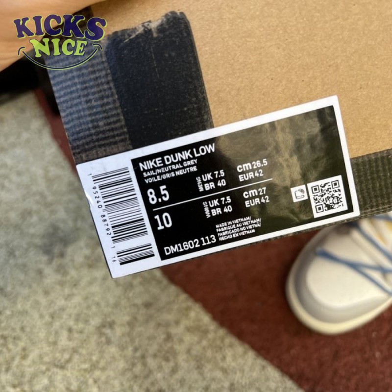 Nike Dunk Low Off-White Lot 5 Size 36-47.5 Nike Dunk Low Off-White Lot 5 Size 36-47.5