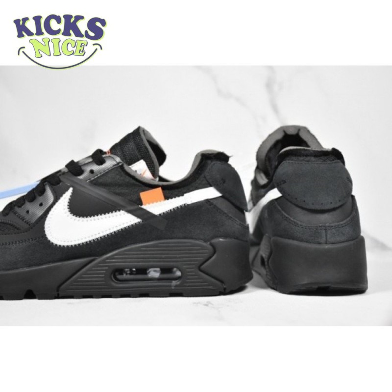 Off-White x Air Max 90 'Black' Size 36-46 Off-White x Air Max 90 'Black' Size 36-46