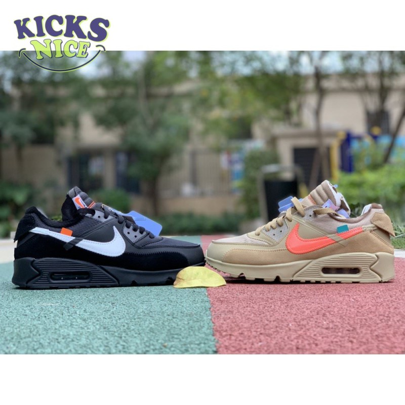 Off-White x Air Max 90 'Black' Size 36-46 Off-White x Air Max 90 'Black' Size 36-46