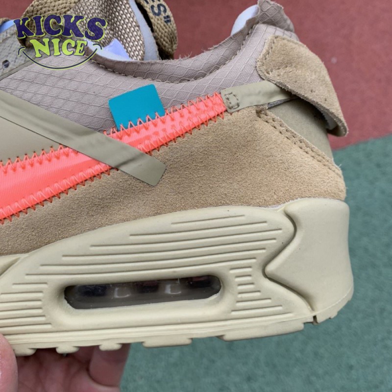 Off-White x Air Max 90 'Desert Ore' Size 36-46 Off-White x Air Max 90 'Desert Ore' Size 36-46