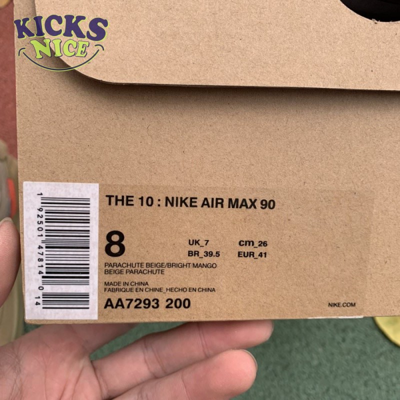 Off-White x Air Max 90 'Desert Ore' Size 36-46 Off-White x Air Max 90 'Desert Ore' Size 36-46