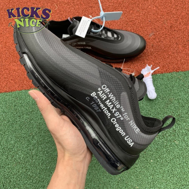 Off-White x Air Max 97 'Black' Size 36-46 Off-White x Air Max 97 'Black' Size 36-46