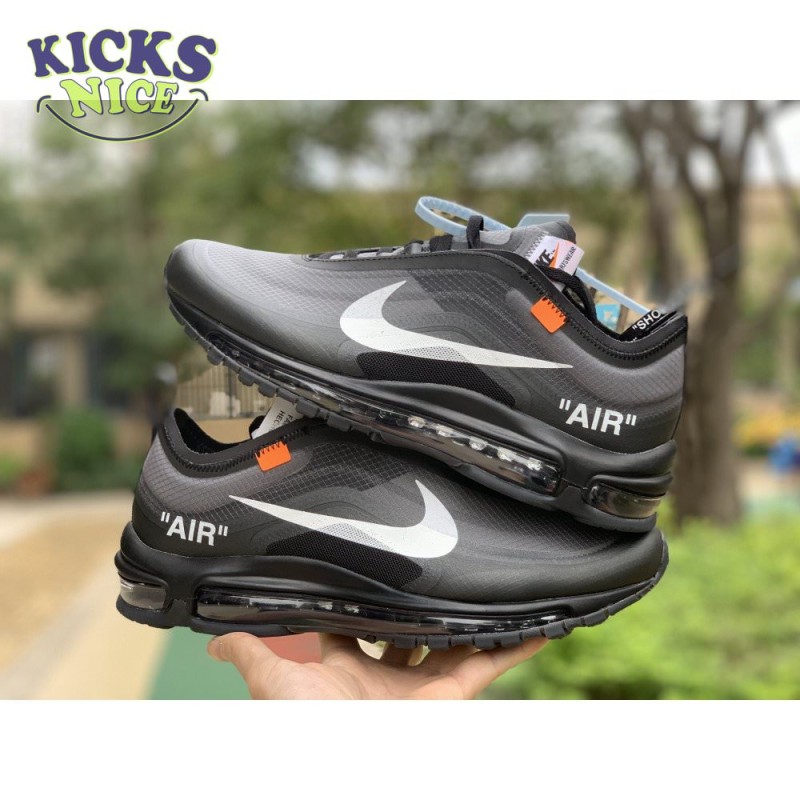 Off-White x Air Max 97 'Black' Size 36-46 Off-White x Air Max 97 'Black' Size 36-46