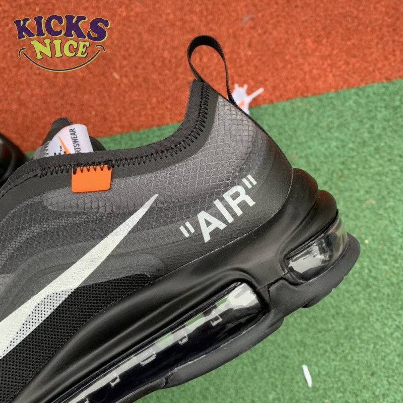 Off-White x Air Max 97 'Black' Size 36-46 Off-White x Air Max 97 'Black' Size 36-46