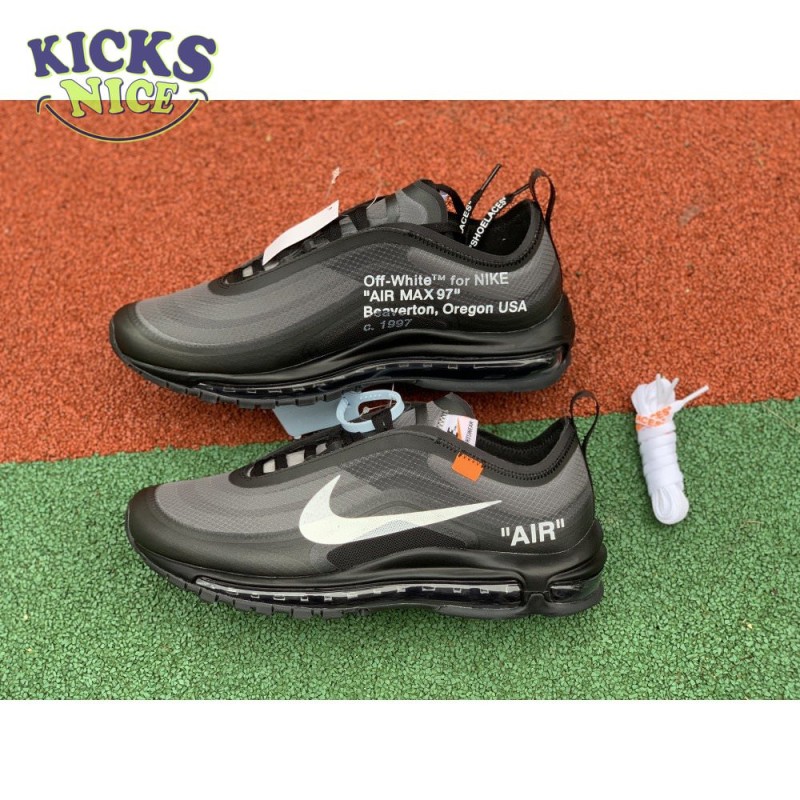 Off-White x Air Max 97 'Black' Size 36-46 Off-White x Air Max 97 'Black' Size 36-46