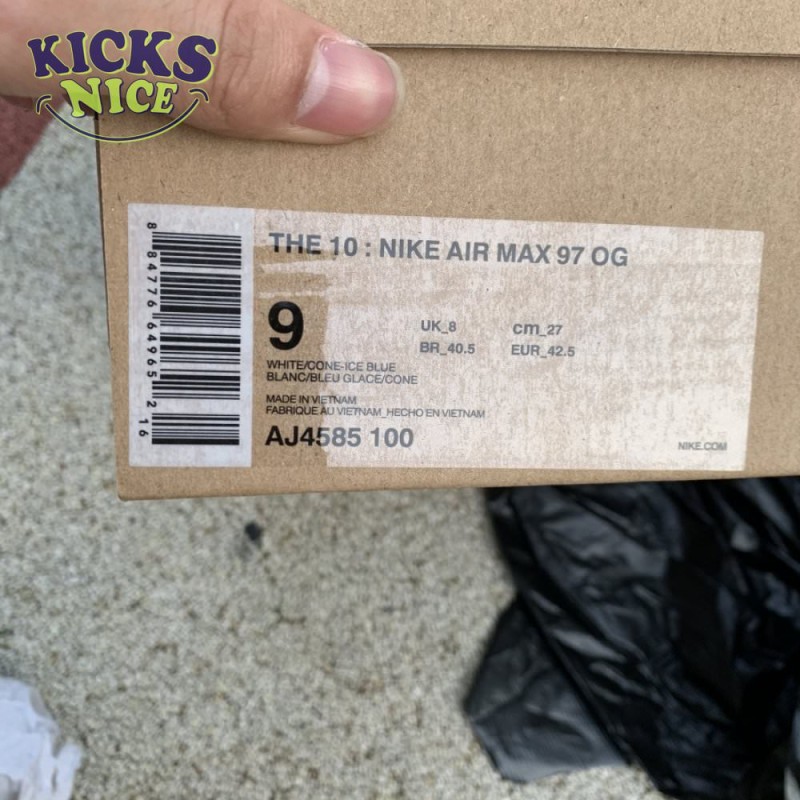 Off-White x Air Max 97 OG 'The Ten' Size 40-46 Off-White x Air Max 97 OG 'The Ten' Size 40-46