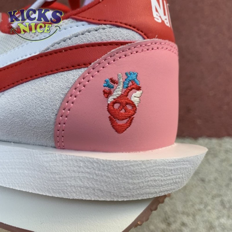 2019 Sacai x Nike LVD Waffle Daybreak Swoosh Pink Gery White Red BV0073 500 Size 36-46 2019 Sacai x Nike LVD Waffle Daybreak Swoosh Pink Gery White Red BV0073 500 Size 36-46