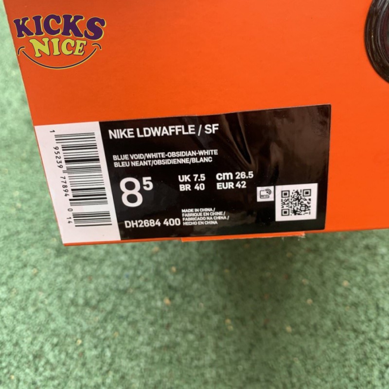 Fragment Design x sacai x LDV Waffle 'Blackened Blue' Size 36-46 Fragment Design x sacai x LDV Waffle 'Blackened Blue' Size 36-46
