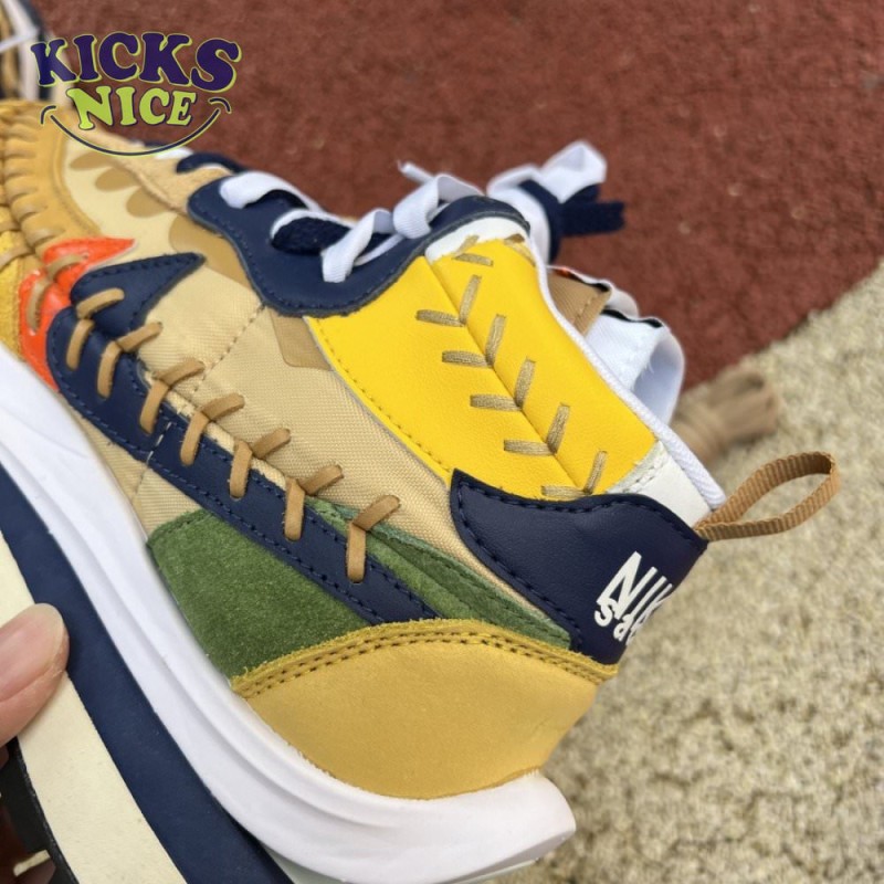 Nike Vaporwaffle sacai Jean Paul Gaultier Sesame Blue Size 36-45 Nike Vaporwaffle sacai Jean Paul Gaultier Sesame Blue Size 36-45